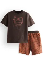 Play Erkek Çocuk Basic T-shirt Şort Takım