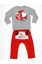 Ho Ho New Year's Boys' T-shirt and Pants Set