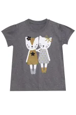 Cat Friends Girls' T-Shirt and Leggings Set
