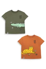 2'li Paket Erkek Çocuk T-shirt