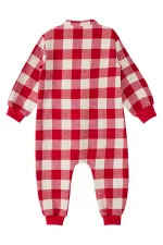 Fox Ekose Kız Çocuk Dokuma Tulum