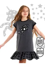 Robe licorne étoilée pour fille