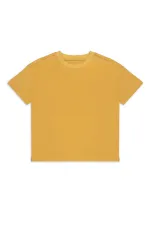 Oversize Hardal Unisex T-shirt Şort Takım