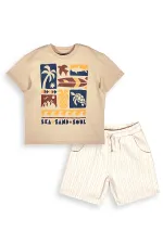 Seas Sand Erkek Çocuk T-shirt Şort Takım