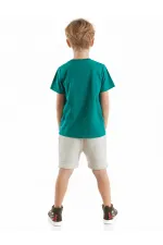 Kravat Koala Erkek Çocuk T-shirt Şort Takım
