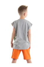 T-Rex Alev Erkek Çocuk T-Shirt Şort Takım