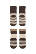 Bear and Raccoon Boys' 2-Pack Socket Socks