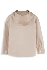 Dino Oversize Gabardine Boys' Shirt Jacket