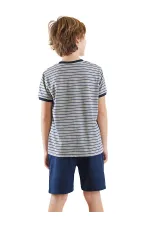 Ensemble t-shirt et short basique pour garçon