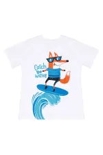 Surf Fox Boys' T-shirt and Capri Shorts Set