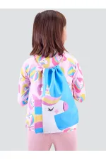 Unicorn Kız Çocuk Sırt-Plaj Çantası