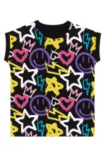 Ensemble T-shirt et legging style streetwear pour filles