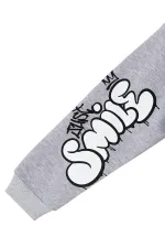 Just Smile Erkek Çocuk Gri Sweat