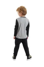 Çizgili Korsan Erkek Çocuk T-shirt Pantolon Takım