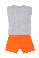 T-Rex Alev Erkek Çocuk T-Shirt Şort Takım