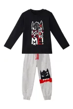Don't Scare Erkek Çocuk T-shirt Pantolon Takım