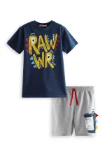 Rawr Boys' T-shirt and Shorts Set