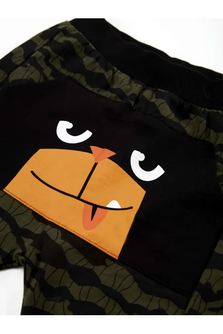 Woof Erkek Çocuk T-shirt Kapri Şort Takım