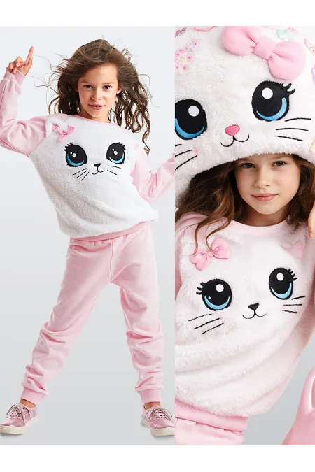 Baby Cat Kız Çocuk Eşofman Takım