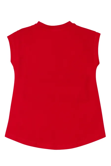 Meow Pow Kız Çocuk T-shirt Tayt Takım