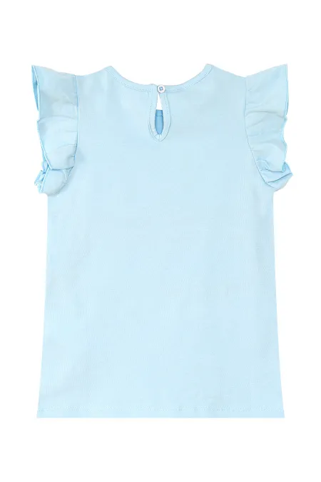 Çantada Pisi Kız Çocuk Tunik Tayt Takım