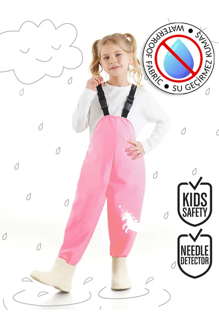 Unicorn Kız Çocuk Su Yüzü Yağmur Tulumu Unicorn Kız Çocuk Su Yüzü Yağmur Tulumu