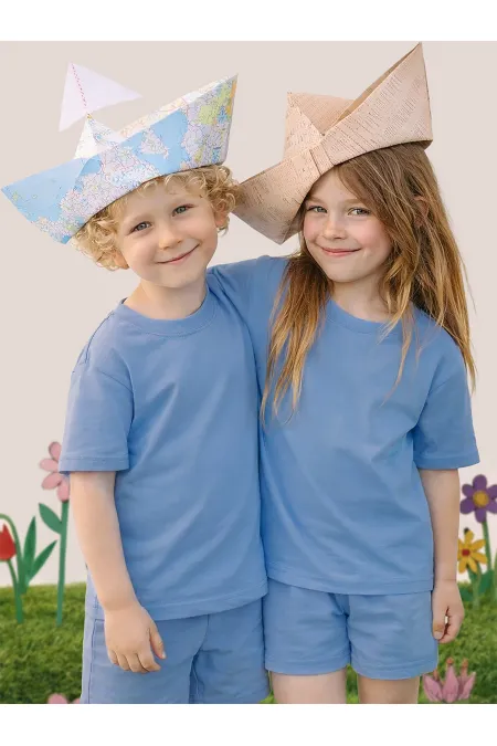 Oversize Mavi Unisex T-shirt