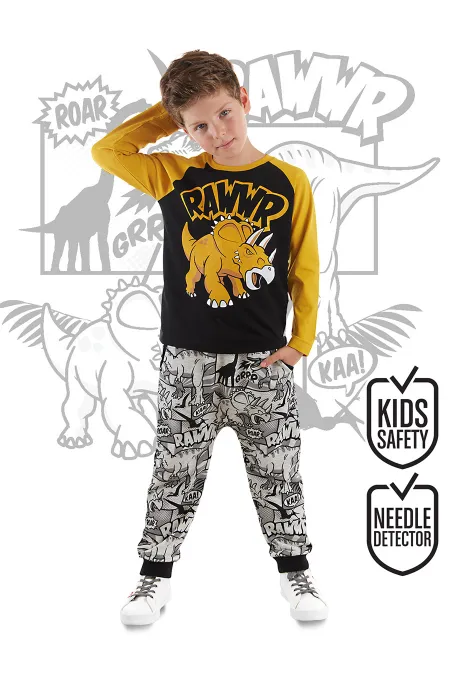 Rawr Boys' T-shirt and Pants Set
