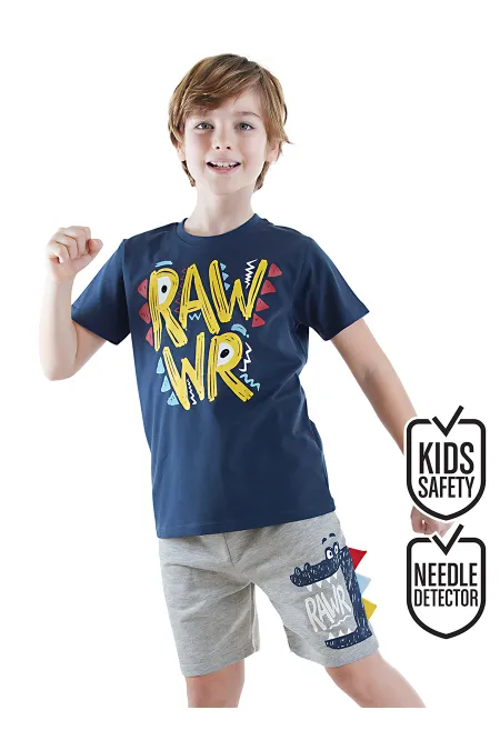 Rawr Boys' T-shirt and Shorts Set