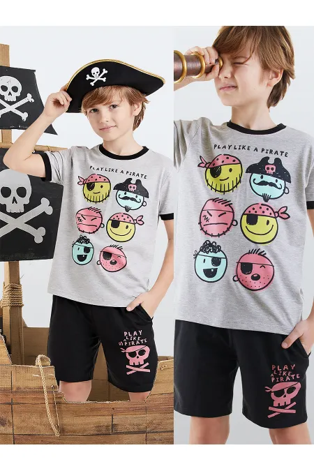 Pirate Boys' T-shirt and Shorts Set