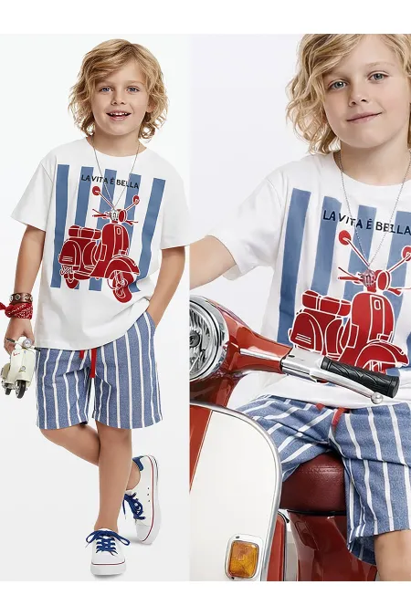 Lavita  Erkek Çocuk T-shirt Şort Takım