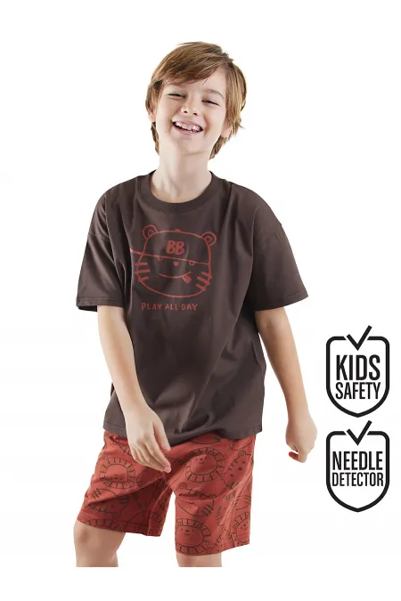Play Erkek Çocuk Basic T-shirt Şort Takım
