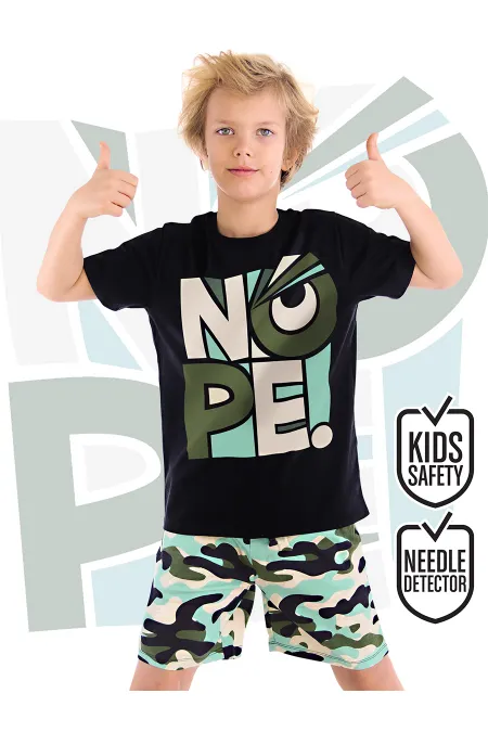 Ensemble t-shirt et short Nope Boys