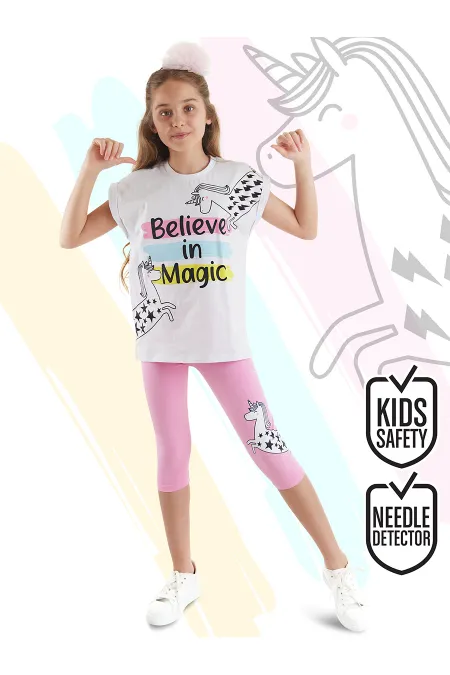 Ensemble T-shirt et legging Believe in Magic Girls