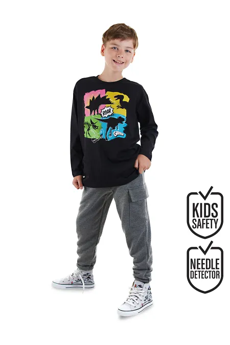 Dinosaur Boys' T-shirt and Pants Set