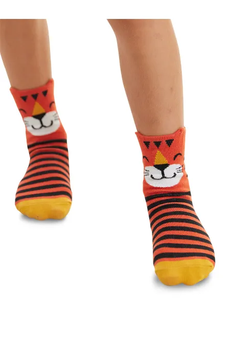 Kaplan Boys' 2-Pack Ankle Socks