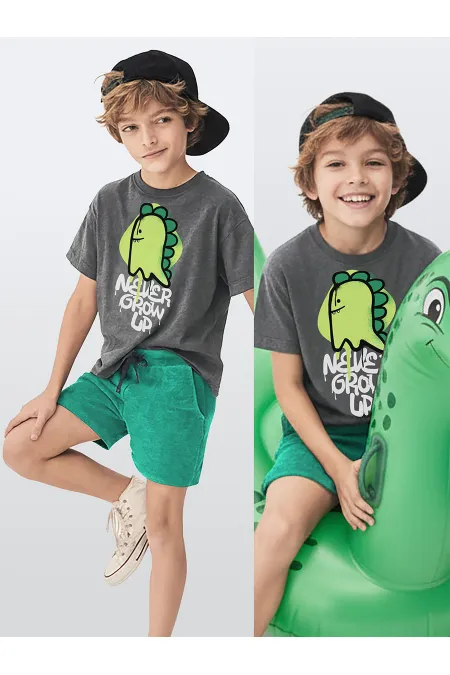 Ensemble t-shirt et short Dino Spray pour garçon