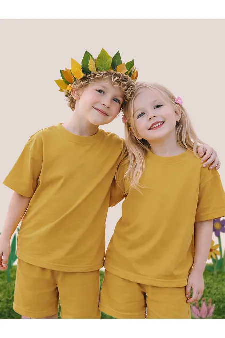 Oversize Mustard Unisex T-shirt