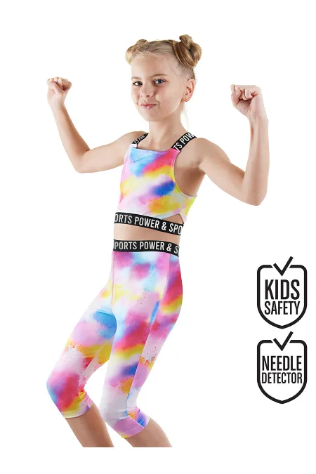 Batik Kız Çocuk Crop Top Spor Tayt Takım