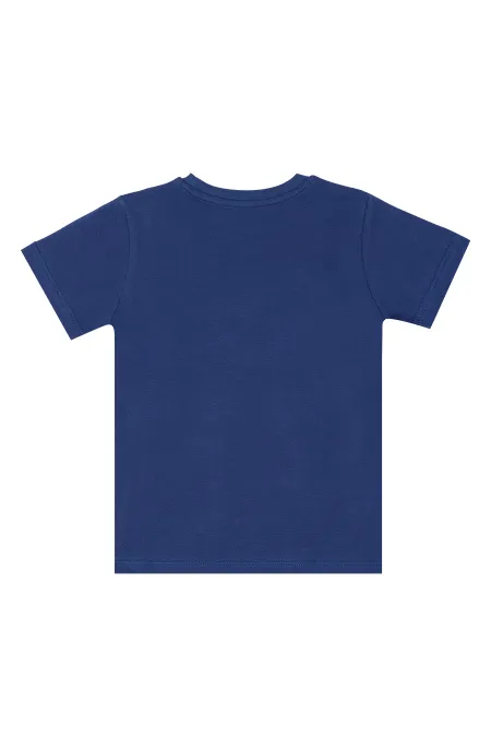 Space Erkek Çocuk T-shirt Denim Şort Takım