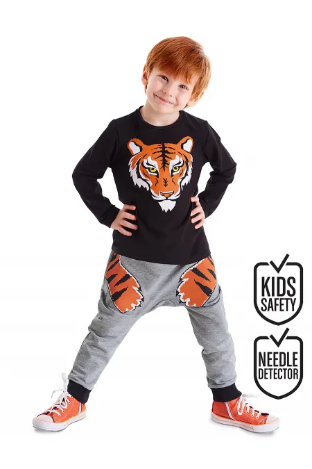 Kaplan Pençesi Erkek Çocuk T-shirt Pantolon Takım