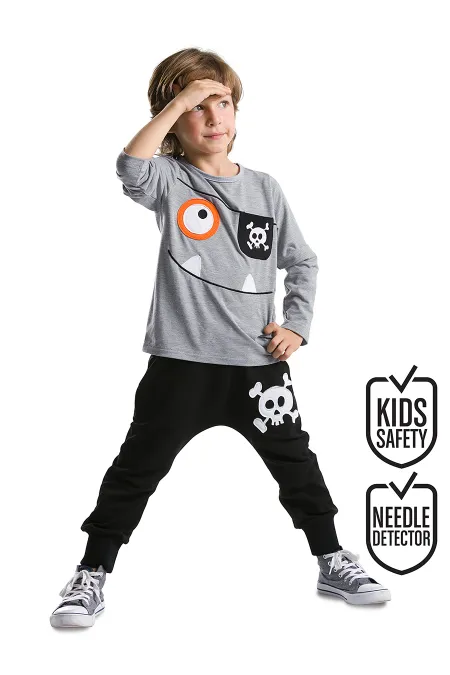 Happy Pirate Erkek Çocuk T-shirt Pantolon Takım