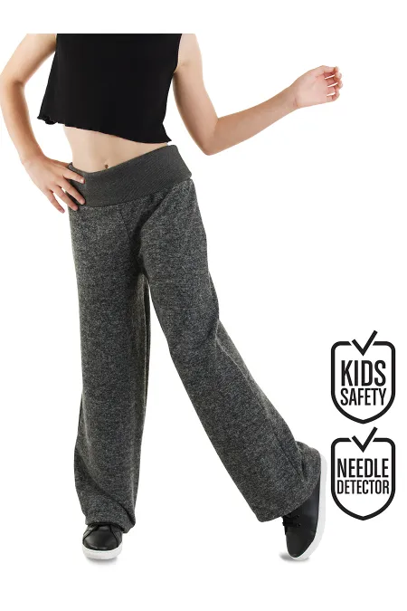 Pantalon noir doux pour fille
