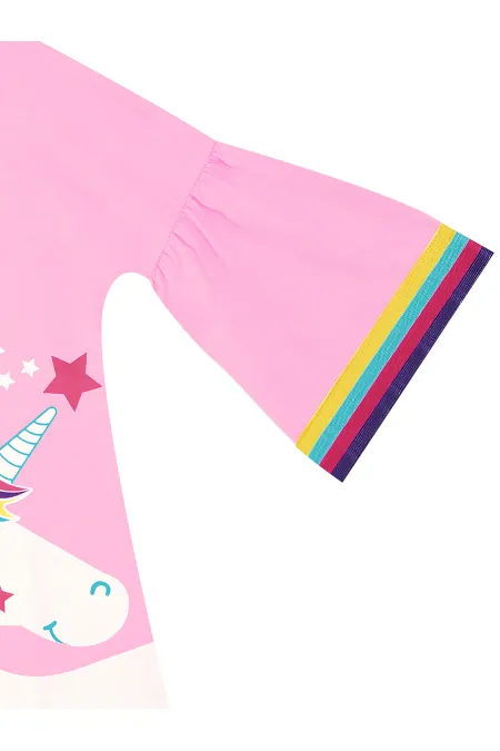 Robe Licorne Étoile pour Fille