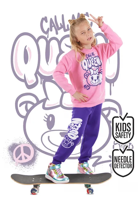 Ensemble de survêtement pour filles Queen Bear