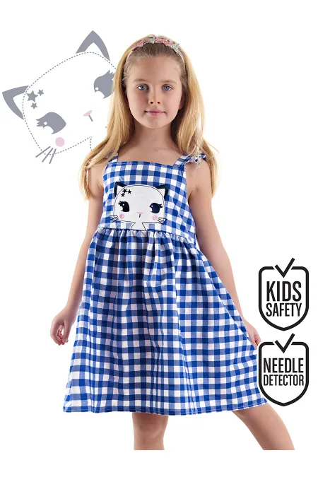 Robe à carreaux Star Cat Girl