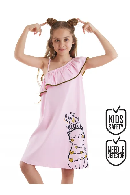 Robe romantique pour enfant fille chat