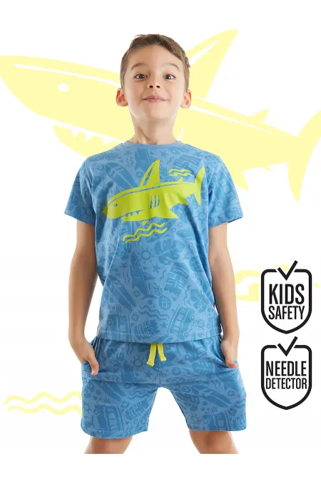 Shark Erkek Çocuk T-shirt Şort Takım
