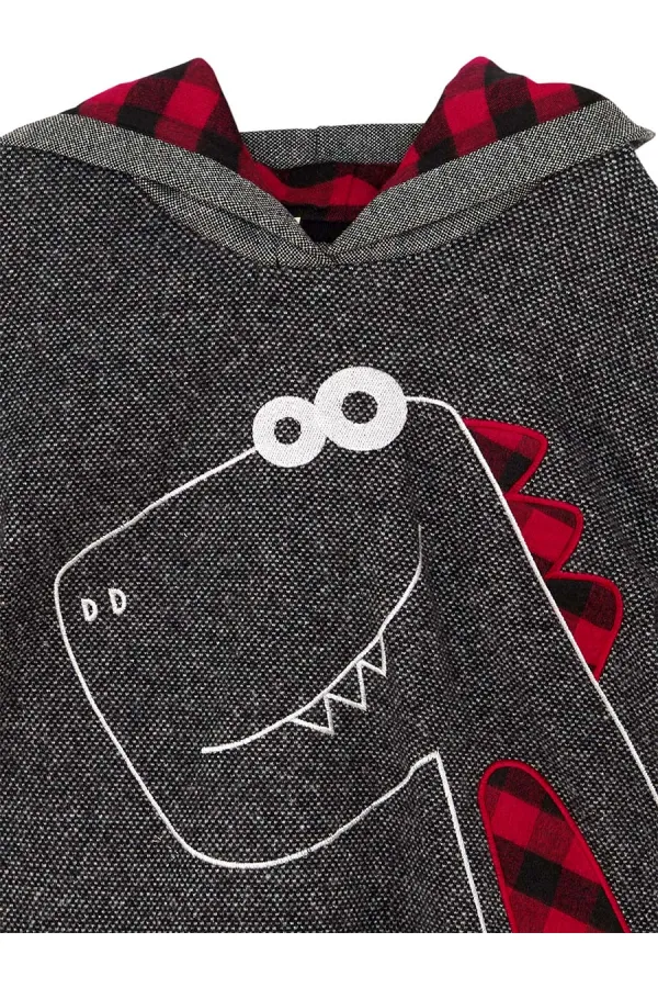Dino Erkek Çocuk Kapüşonlu Sweat