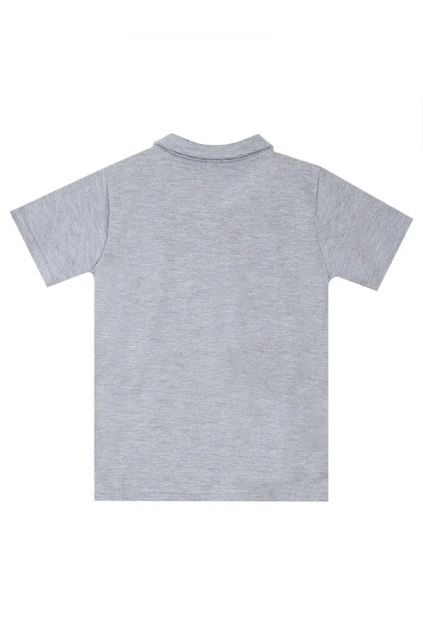 Ensemble polo et short pour garçon à motif requin